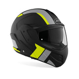 AIROH MATHISSE EXPLORE Moto Abatible Turismo Casco Amarillo Mate