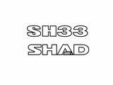 SHAD SET SIDE STICKERS GRAY/SILVER