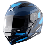 AXOR HUNTER CORNET CASCO INTEGRAL DE MOTOCICLETA NEGRO_AZUL
