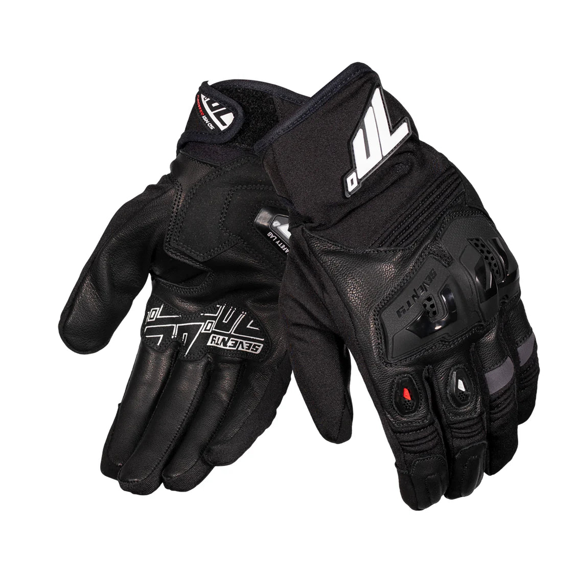 GUANTE SD-N51 DRAGONFLY HOMBRE NEGRO/ROJO S
