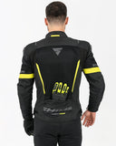 SHIMA SOLID 2.0 VENTED MEN'S BLACK TEXTILE MOTORCYCLE JACKET