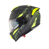 PREMIER EVOLUTION PRY9BM CASCO INTEGRAL DE MOTO NEGRO AMARILLO
