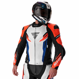 SHIMA MISSION ST Herren-Motorradjacke, fluoreszierend gelb