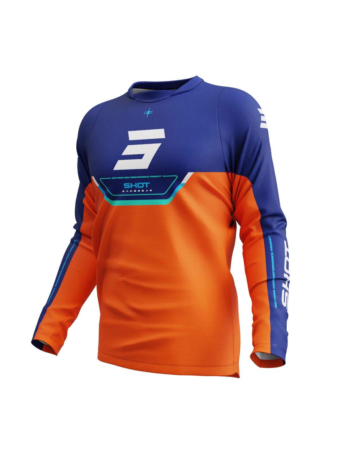 T-SHIRT ROSSA SHOT DRAW PRIVATE MOTOCROSS