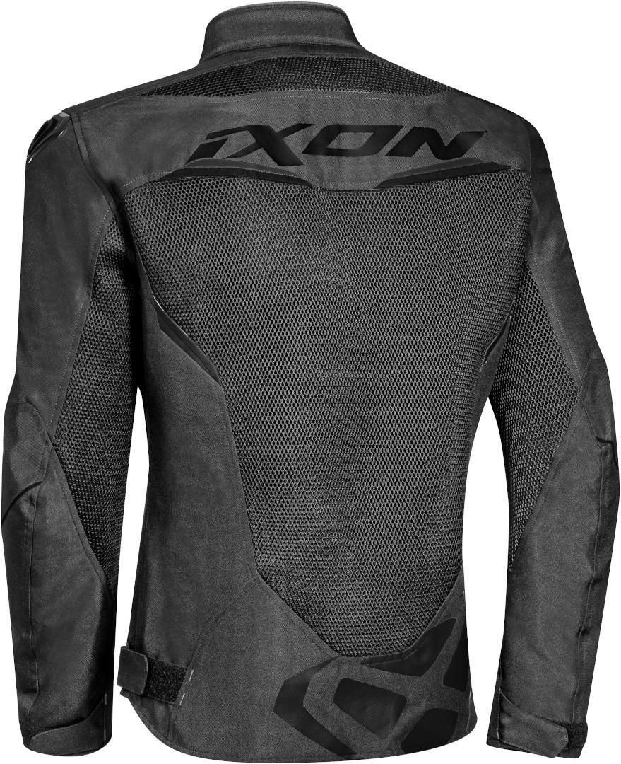 IXON DRACO Hombre Moto Textil Chaqueta Negro