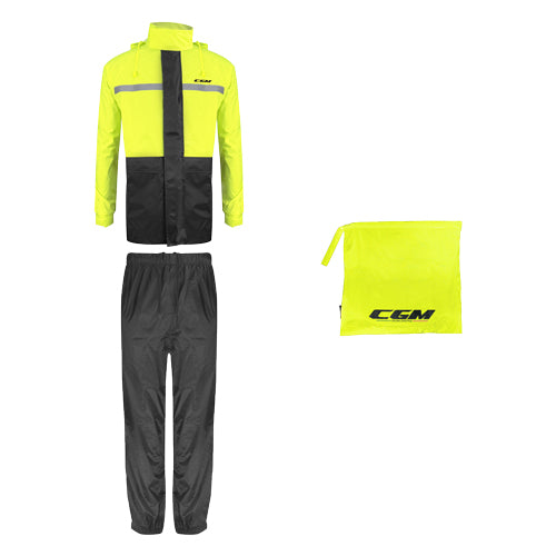 CGM RAINSUIT IMPERMEABLE E34 SPORT AMARILLO FLOU NEGRO - XS / AMARILLO NEGRO - Accesorios