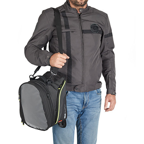 Givi EA142 Bolsa Moto Deposito Negro Correas 25 Lts