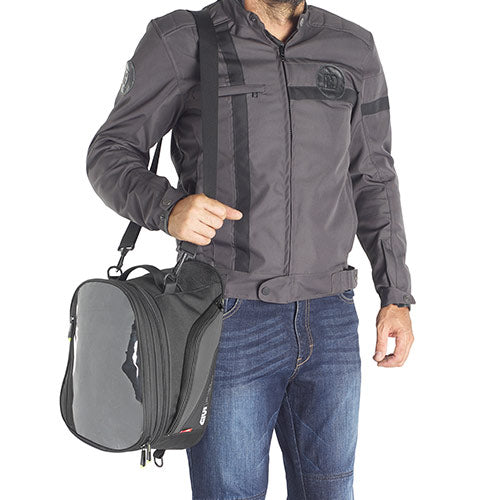 Givi EA143 Bolsa Moto Deposito Negro 21-27Lts