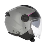 ACERBIS JET LEVANTE 532 CASCO AVENTURO DE MOTO GRIS ROSA