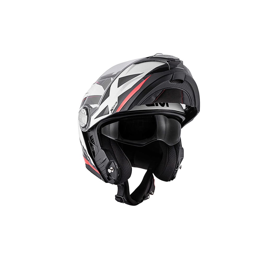 CASCO GIVI MOD X.23 SÍDNEY C PL D PUNTO NEGRO BLANCO