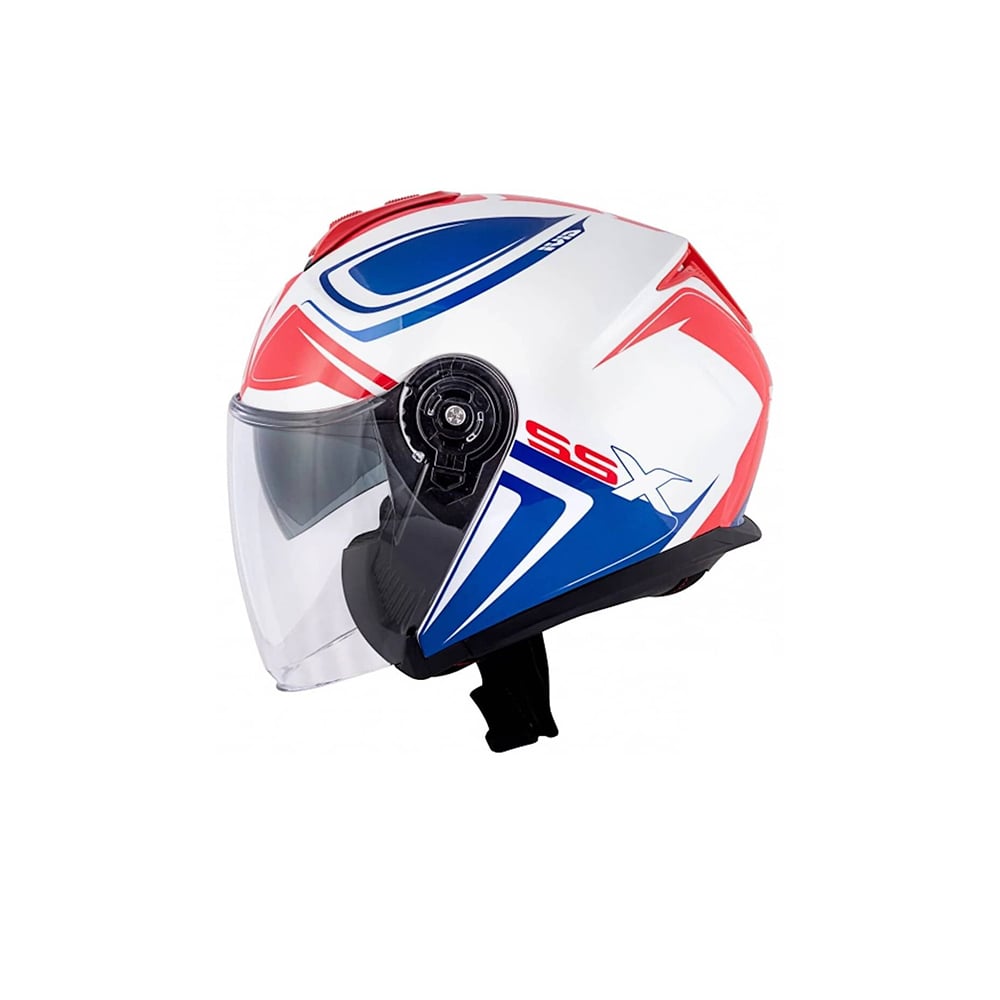 GIVI X.22 Planetd Moto Jet Urbano Turismo Blanco Azul Rojo