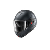 SHARK OXO BLANK FLIP FRONT EN DE MOTOCICLETA CASCO METAL PISTOLA