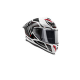 GIVI 50.3 QUASAR Casco Integral Para Moto Blanco Negro Rojo