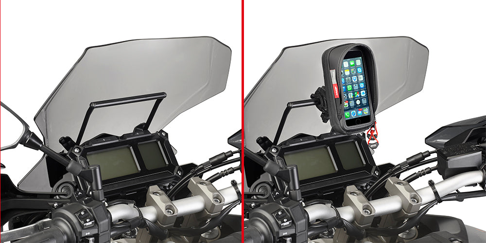 GIVI FB2122 SOPORTE BARRA YAMAHA MT 09 TRACER - Accesorios