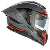 ACERBIS TARMAK-X CASCO RACING DE MOTO GRIS ROJO