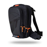 MT SD-TL1 MOCHILA DE PIERNA PARA MOTO NEGRA/BLANCA