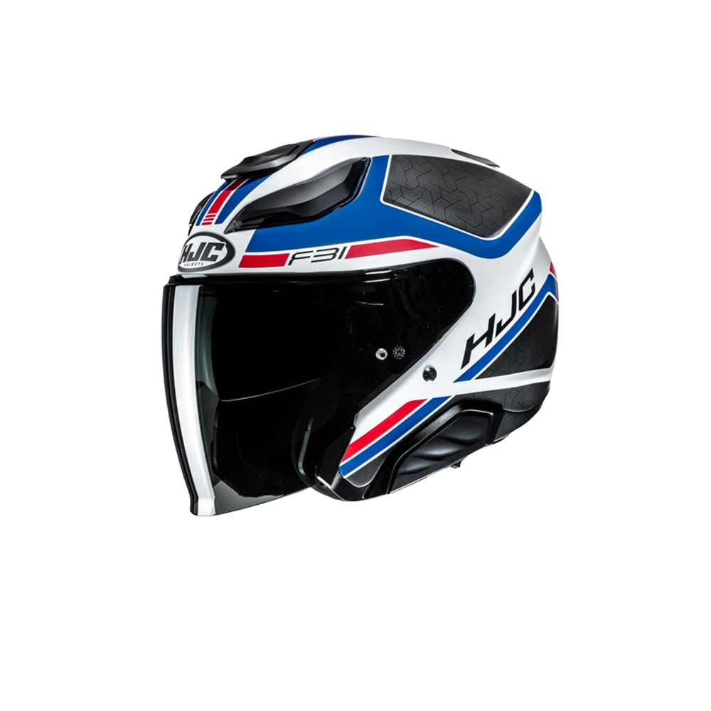 HJC F31 Ceron MC21SF Casco jet deportivo para motocicleta