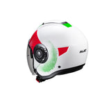 HJC i40N PYLE MC41 Casco Jet Para Moto Para Turismo Urbano