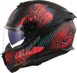 LS2 FF808 STREAM II JUNGLE M.BLACK PINK BLUE-06 - SECURTEX MOTOR S.L (t/a MaximoMoto)