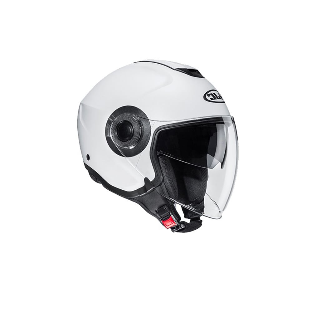 HJC i40N UNI Casco De Moto Jet En Blanco Perla