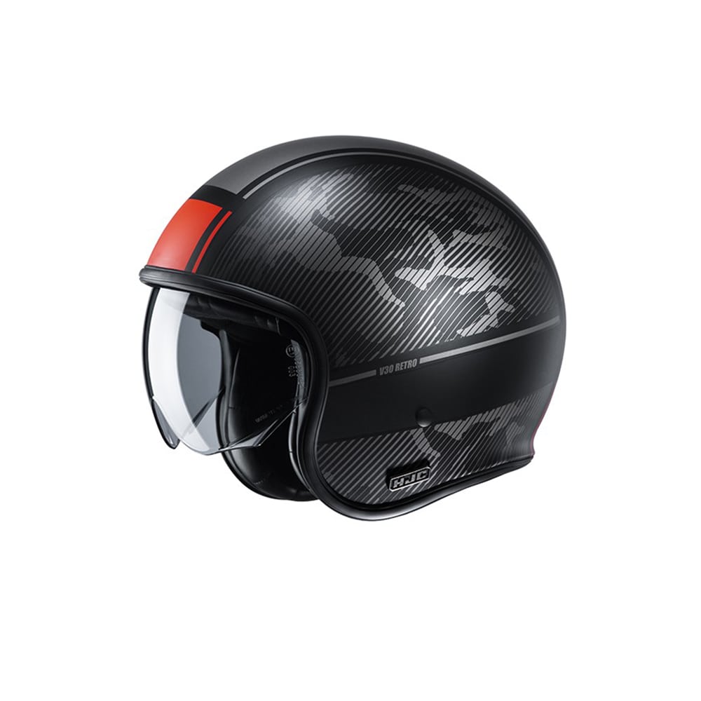 HJC V30 AlpI MC1SF Casco de moto abierto para turismo urbano