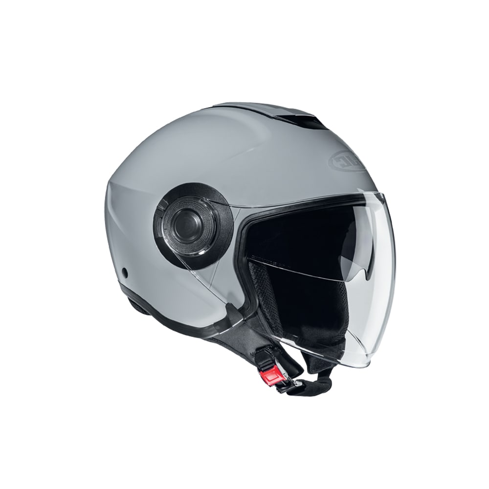 HJC i40N UNI Conducción Urbana Para Scooter Casco Jet N.Gris