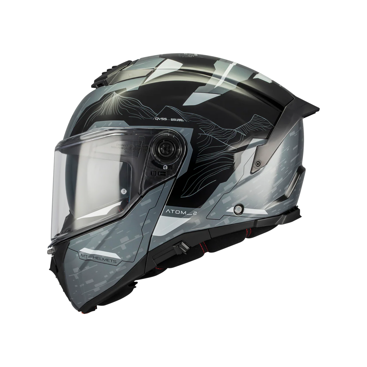 MT CASCO DE MOTO FU404SV ATOM 2 SV HIGHLANDS C2 BRILLO