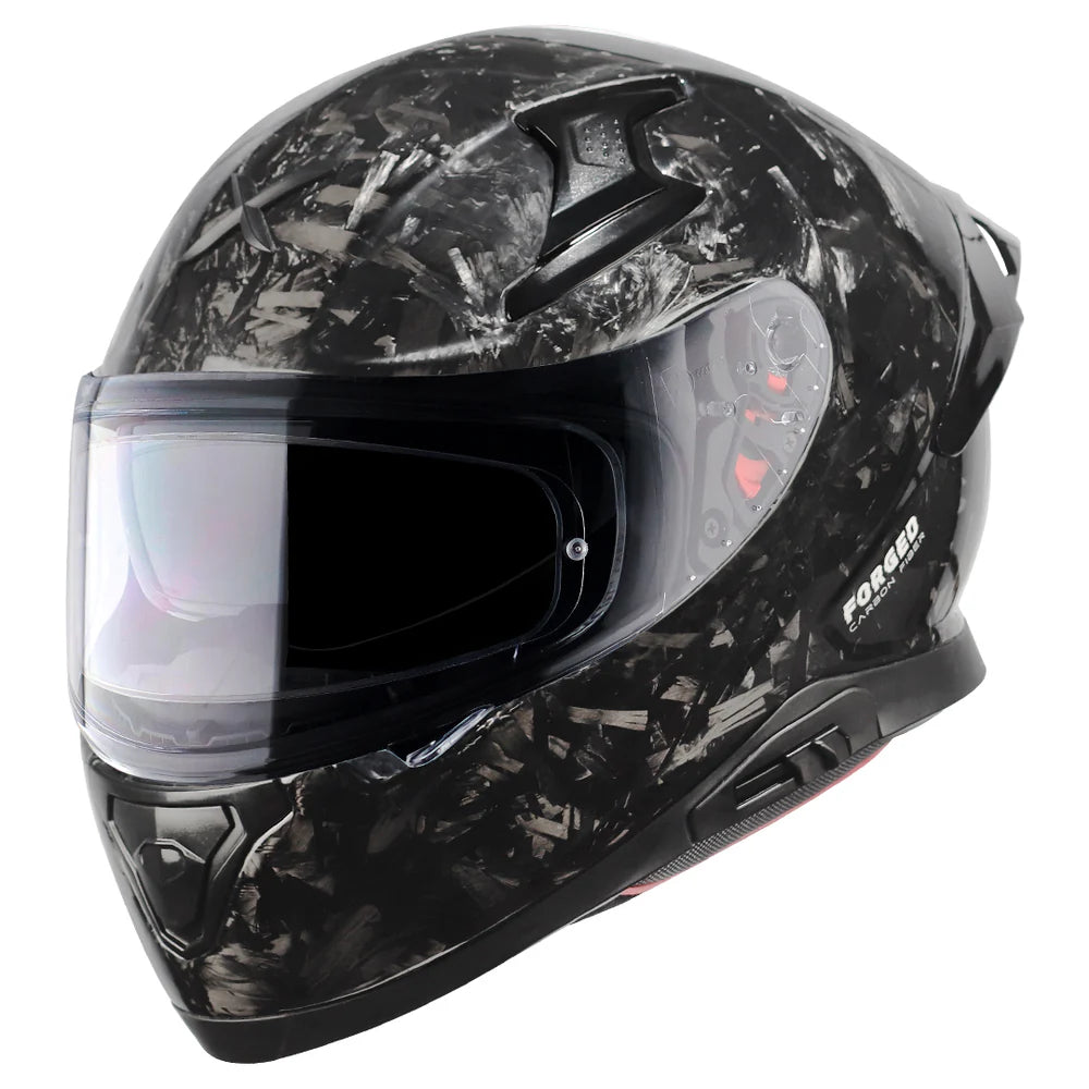 AXOR APEX CARBONO FORJADO CASCO INTEGRAL DE MOTOCICLETA