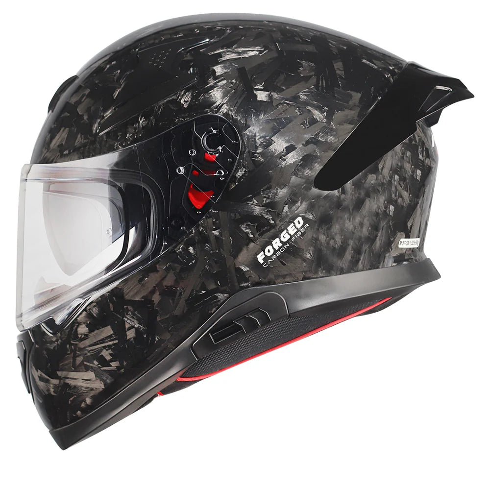 AXOR APEX FORGED CARBON FULL FACE MOTORCYCLE HELMET