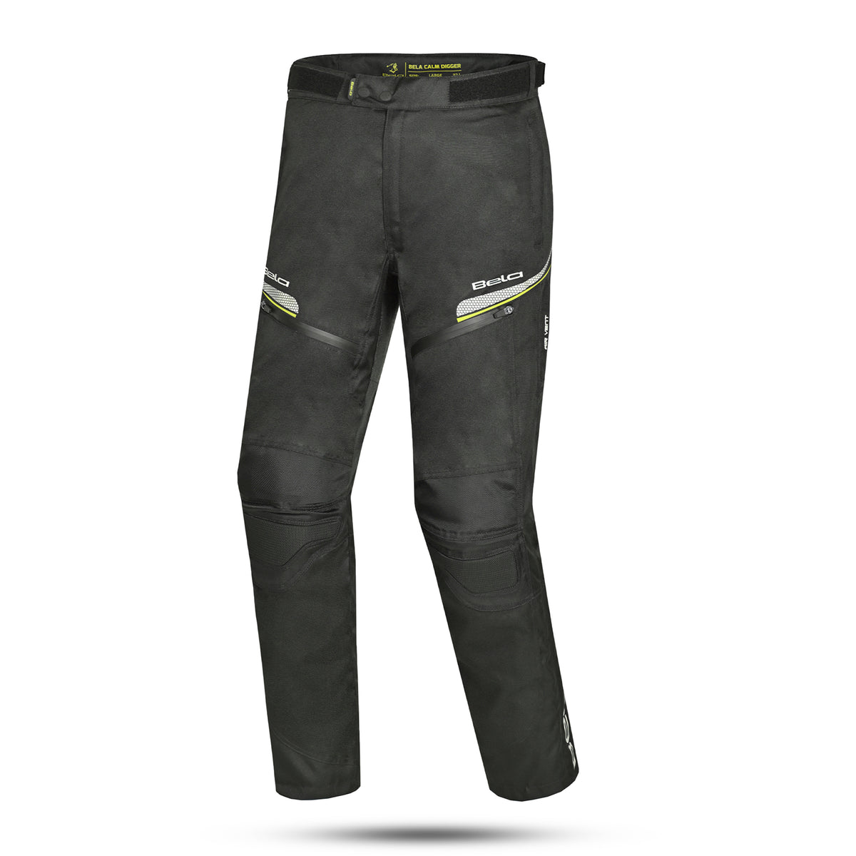 BELA CALM DIGGER PANTALON DE HOMBRE TEXTIL 34L NEGRO AMARILLO FLOUR