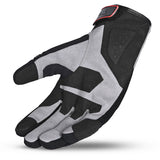 SHUA SEA BREEZE GUANTES DE MOTO DE VERANO HOMBRE NEGRO GRIS ROJO