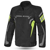 VESTE DE MOTO HOMME BELA HIGHLAND NOIR GRIS JAUNE
