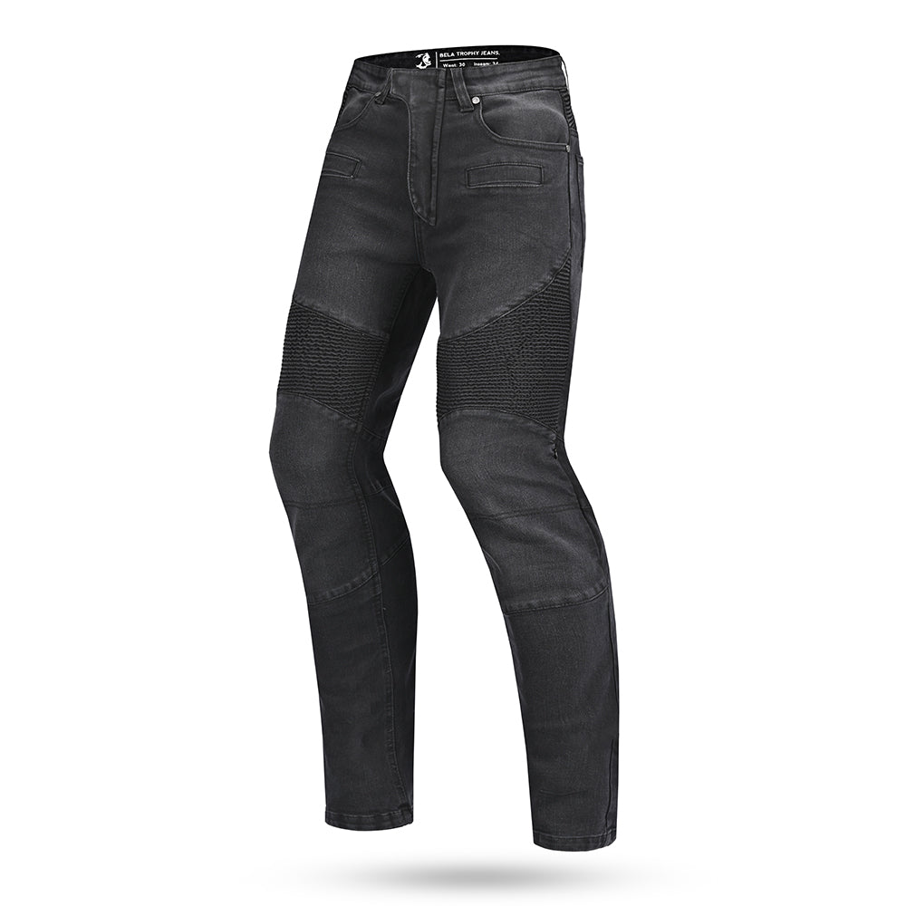 BELA KEVLAR TROPHY PANTALON DE HOMBRE JEANS 34L NEGRO