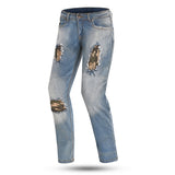 BELA - Pantalón Jeans Stone CE - Azul Cammo