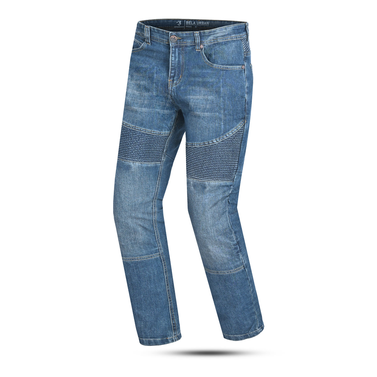BELA URBAN Lady PANTALON DENIM JEANS AZUL CON SPRAY
