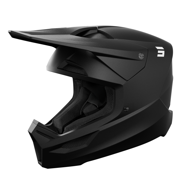 SHOT FURIOUS CASCO DE MOTO SOLID MATT NEGRO