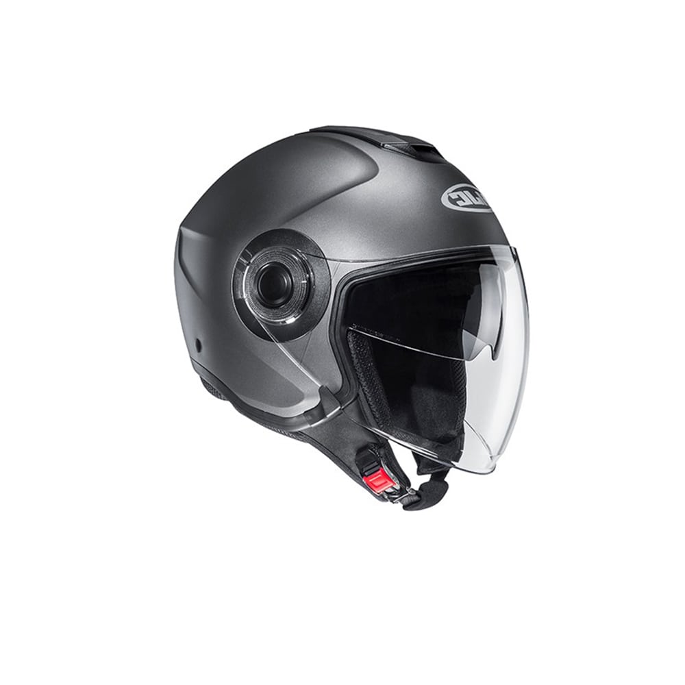 HJC i40N UNI Casco Abierto Para Scooter Titanio Semiplano