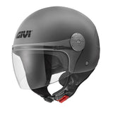 GIVI CASCOS DEMI-JET H107S GRIGIO Luxious - G767