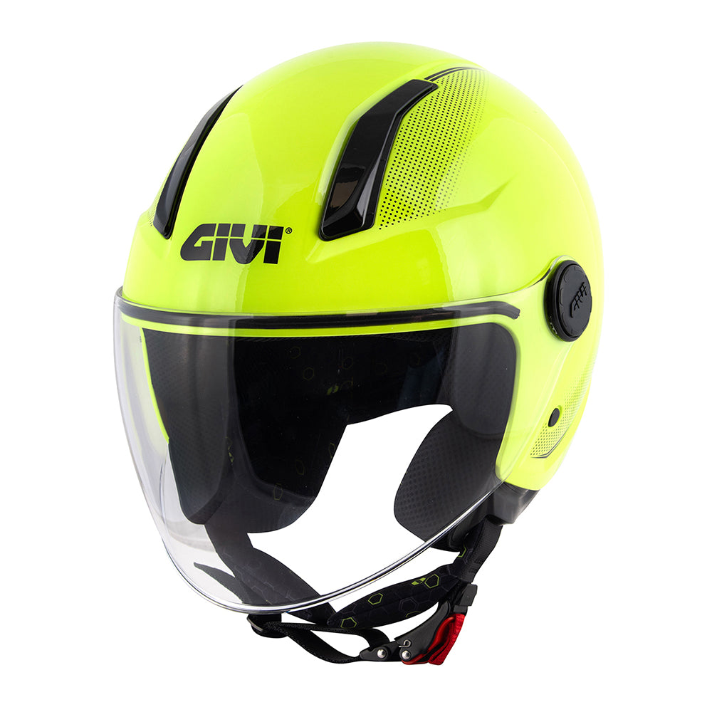 GIVI CASCOS DEMI-JET H117B GIALLO LUCIDO - G127