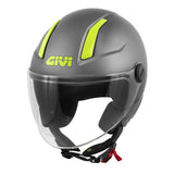 GIVI CASCOS DEMI-JET H117B TITANIO - G768