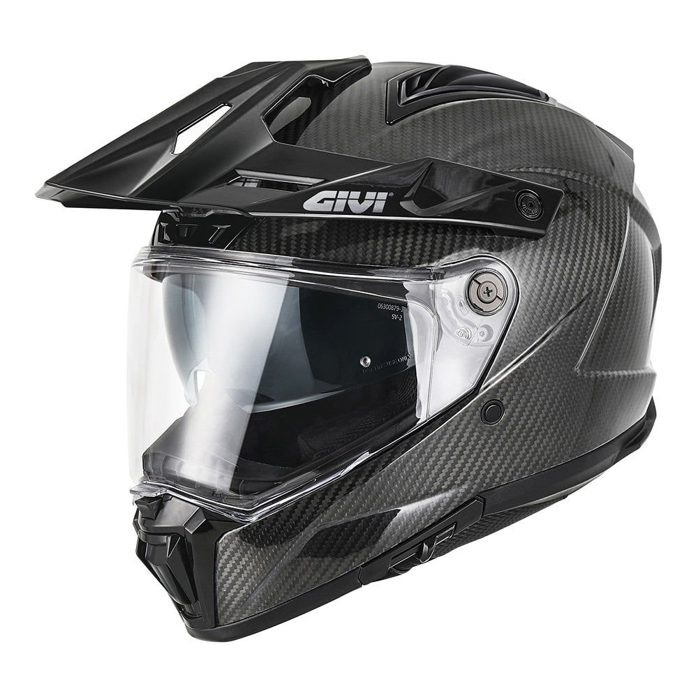 GIVI CASCOS INTEGRALE H801C CARBON SOLID GLOSSY - CRSD