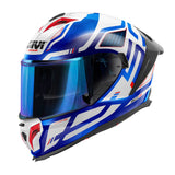 GIVI CASCO FULL ABS 503QUASAR BLANCO BRILLOAZULROJO T54
