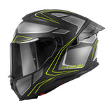 GIVI CASCO FULL 551ZEPHIR NEGROPLATATITANIOYELLOW 54