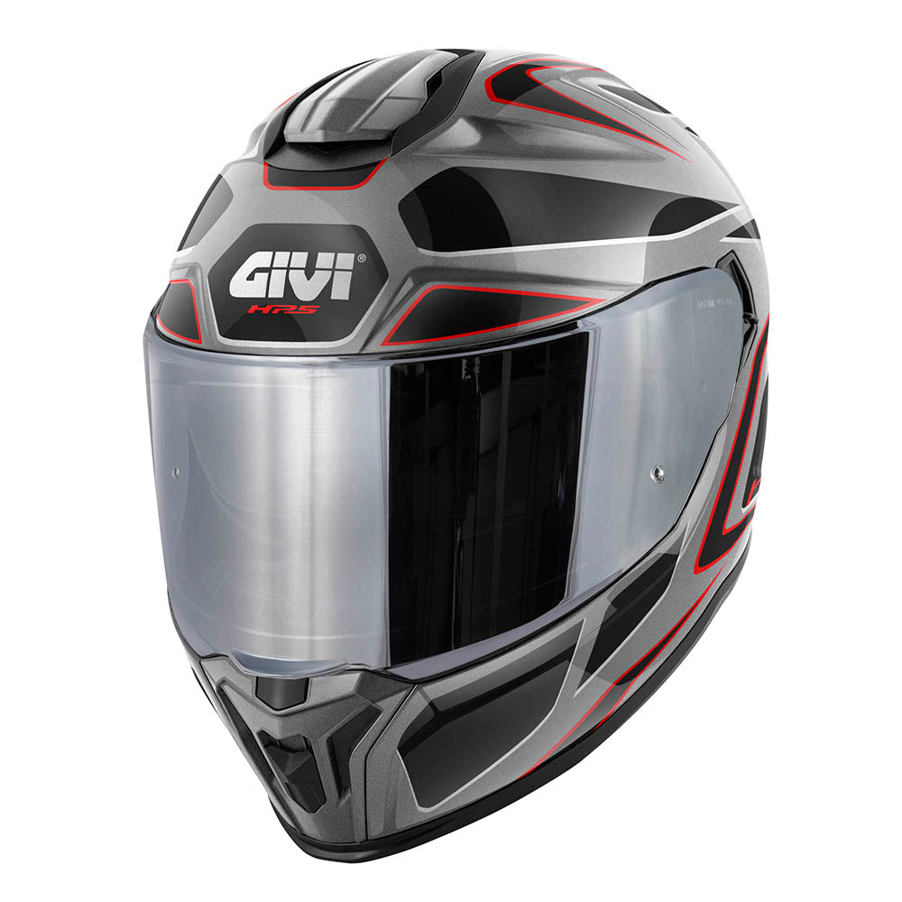 GIVI CASCO FULL 551ZEPHIR TITANIONEGROPLATAROJO T54