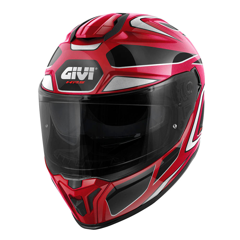 GIVI CASCO FULL 551ZEPHIR BURDEOSNEGROPLATAROJO T54
