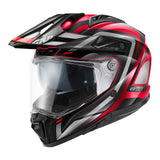 GIVI CASCO FULLT FIBER ENDURO CPL 801APEX BURDEOSTITANIOROJONEGRO ST54