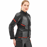 SHIMA DUNE DAMEN ROTE MOTORRADJACKE AUS TEXTIL