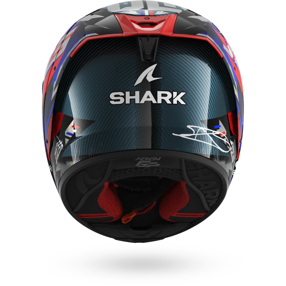 french motorcycle helmets SHARK Zarco GP De France Full Face Motorcycle Helmet – SECURTEX MOTOR S.L (t/a MaximoMoto)