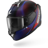 SHARK SKWAL i3 SPEED-TECH Mat BLACK Red Blue Motorcycle Helmet
