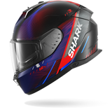 SHARK SKWAL i3 SPEED-TECH Mat BLACK Red Blue Motorcycle Helmet